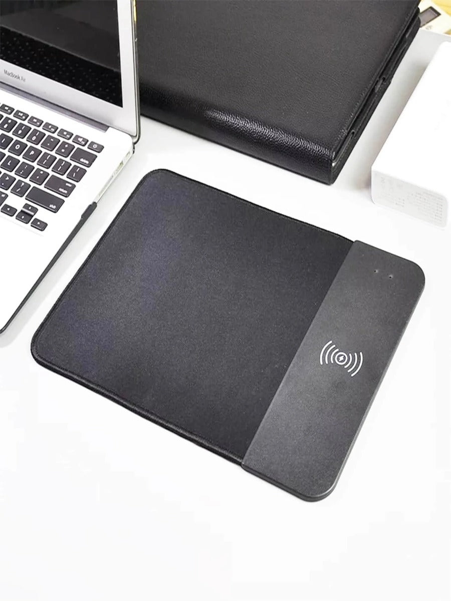 Tappetino Per Mouse Caricatore Per Telefono MousePad Caricabatterie Per Smartphone Wireless