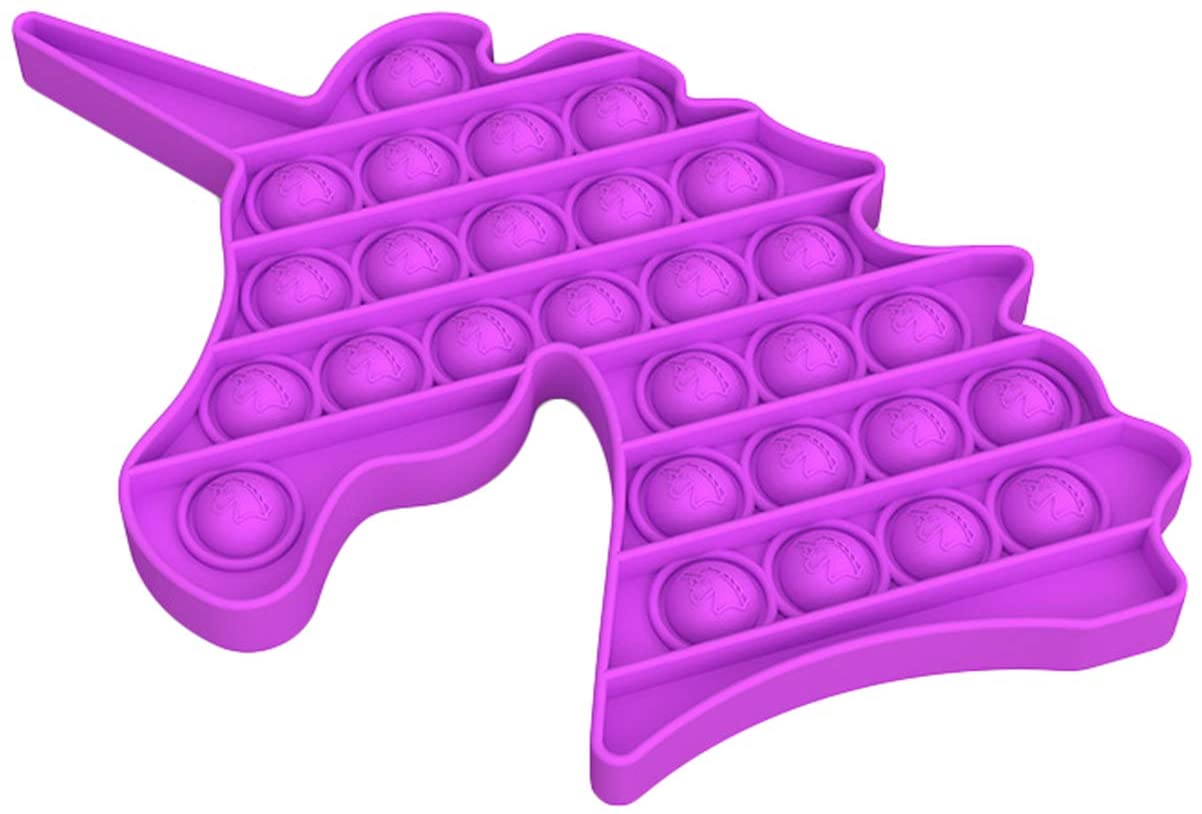 Giocattolo sensoriale a forma di unicorno per alleviare lo stress e ridurre il cattivo umore di bambini e adulti