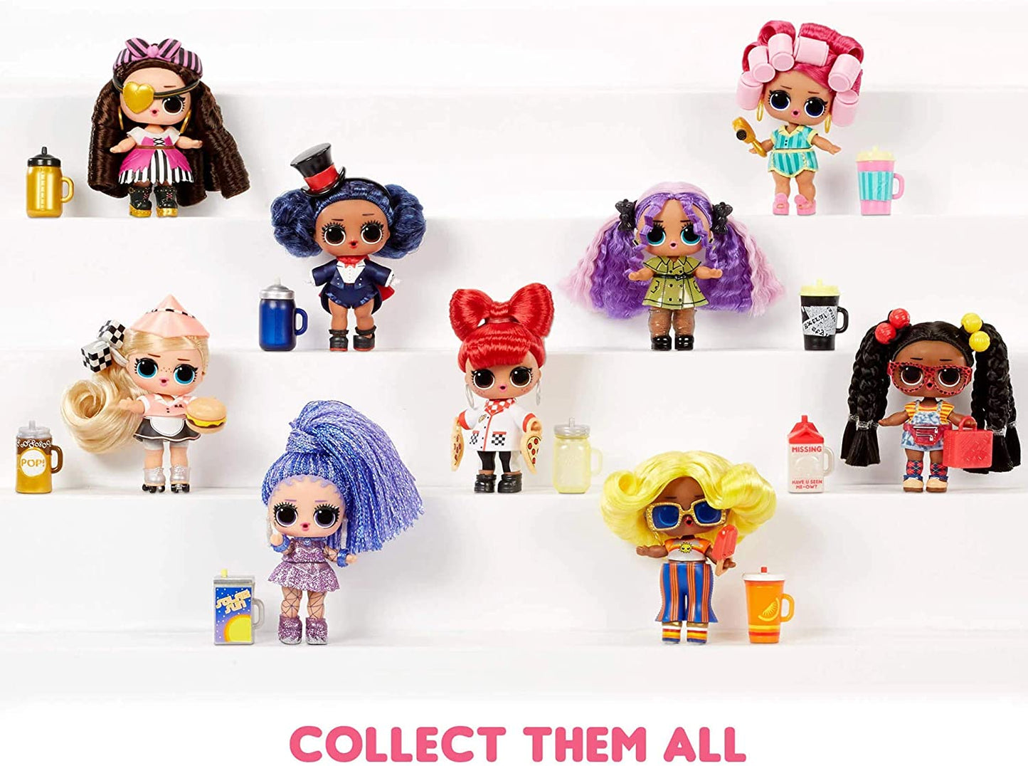 LOL Surprise Hairgoals Serie 2, 15 Sorprese all’Interno, Bambola a Sorpresa con Accessori & Capelli tutti da Pettinare, Cambia Colore, Da Collezionare