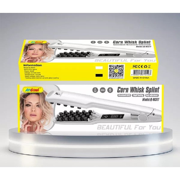 Piastra in ceramica tormalina per capelli ondulati professionale styling q-m377