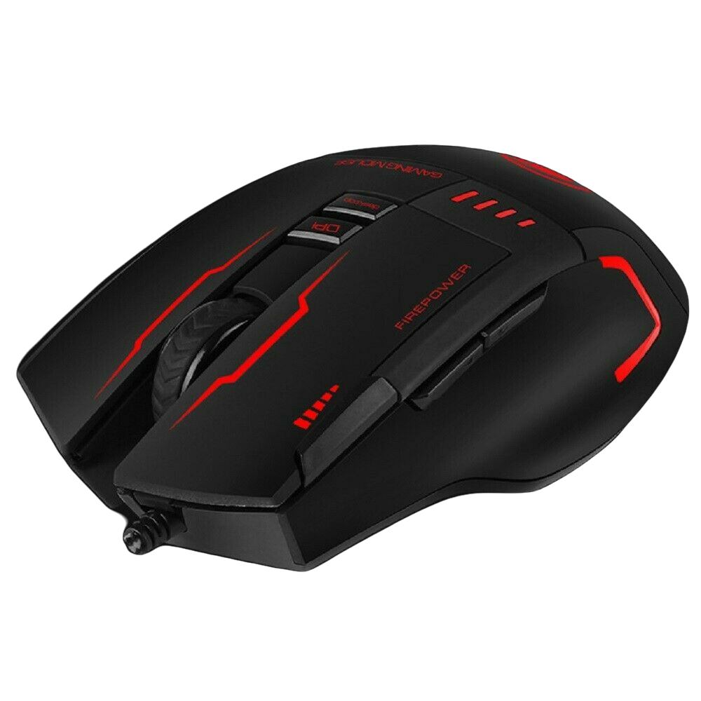 Marvo Scorpion G909H Mouse Gaming Ottico Retroilluminato Pc USB Luminoso