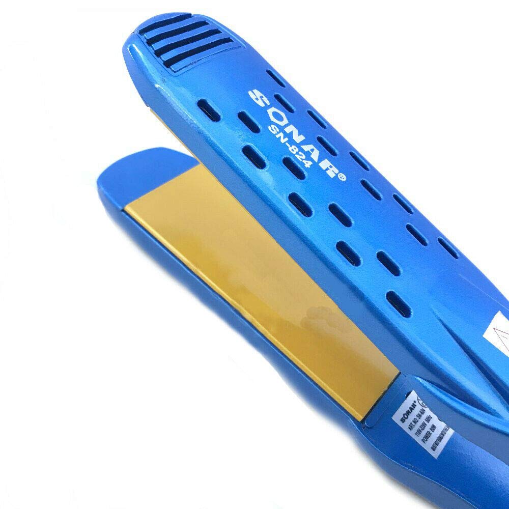 Piastra Capelli Ceramica Sn-824 Donna Effetto Lisciante 80w Lisci Casa Piega Temperatura Regolabile Max 220° Portatile