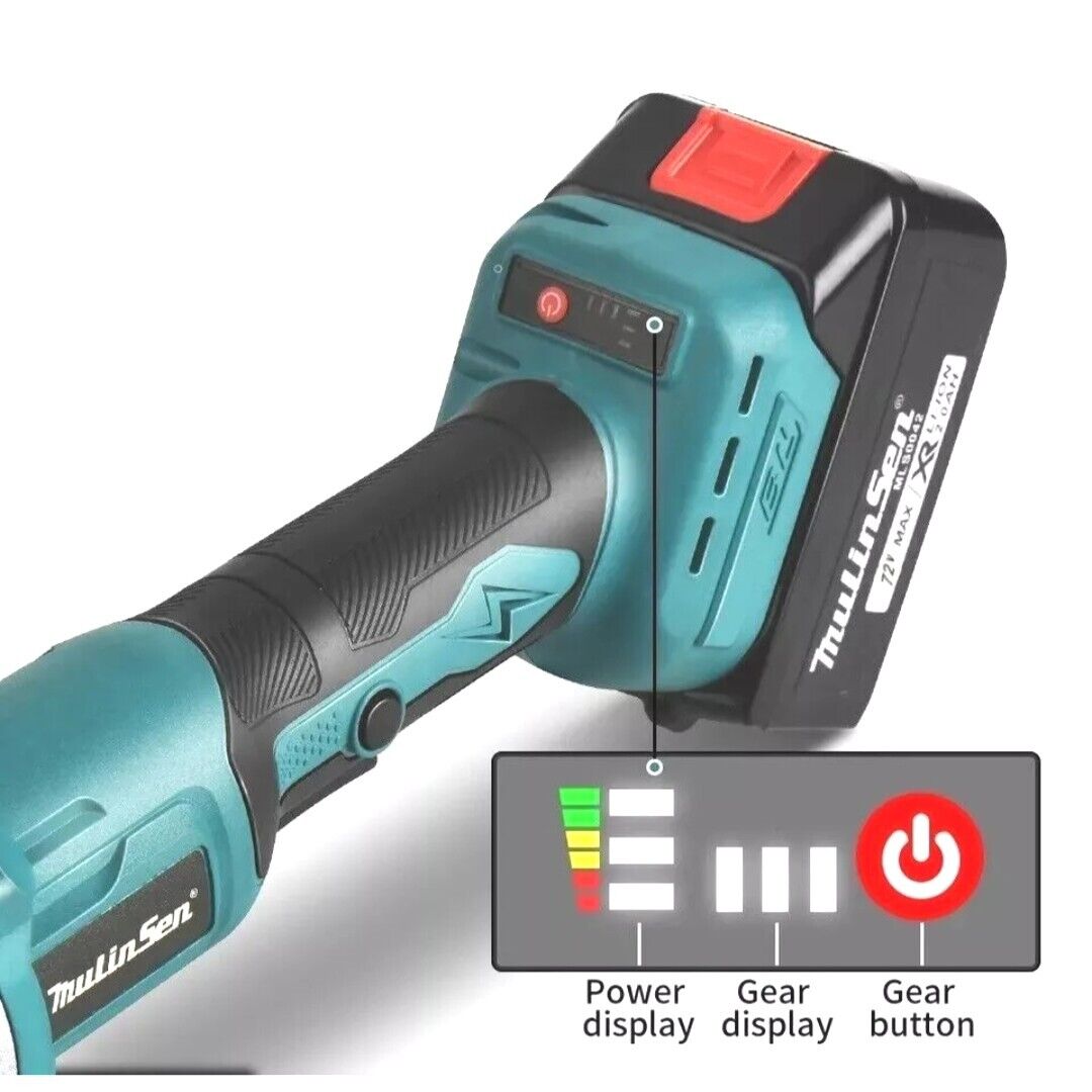 Smerigliatrice angolare flex a doppia batteria al litio con valigetta