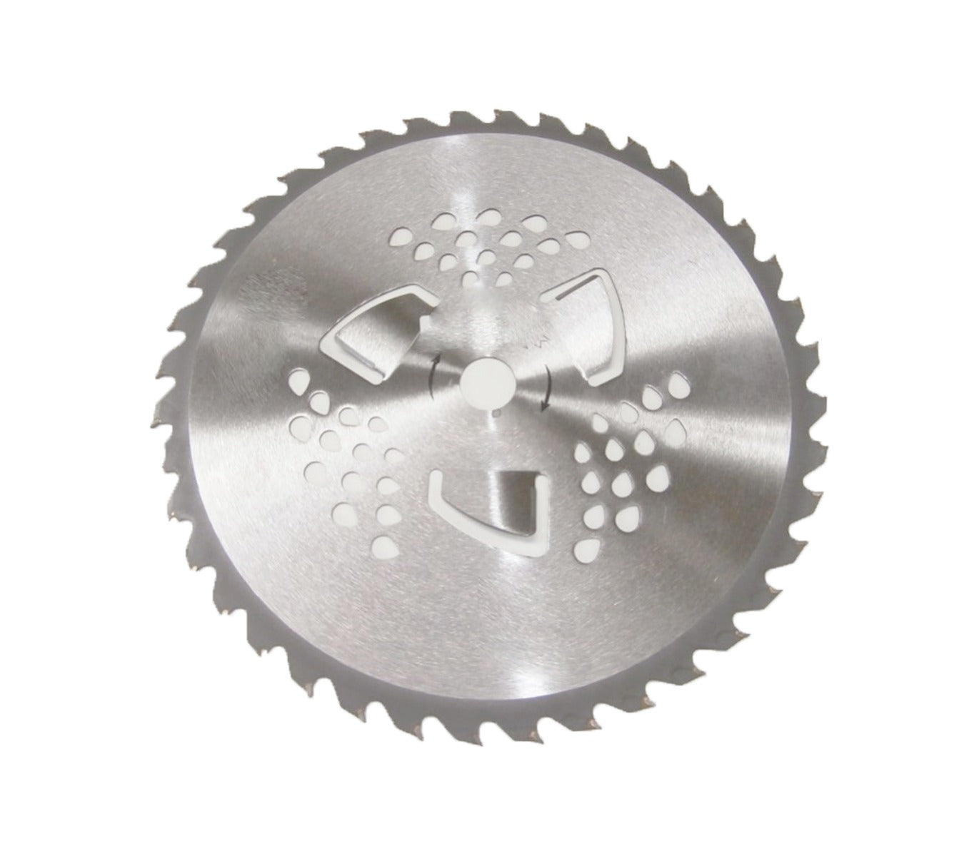 Disco ricambio decespugliatore lama 40t tagliaerba circolare 225cm foro 25.4 cm