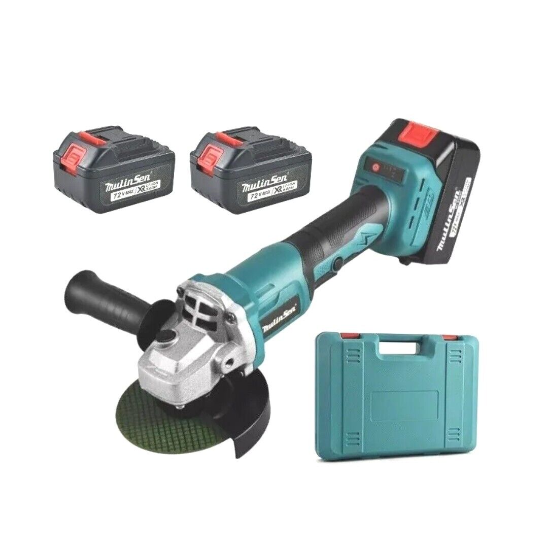 Smerigliatrice angolare flex a doppia batteria al litio con valigetta