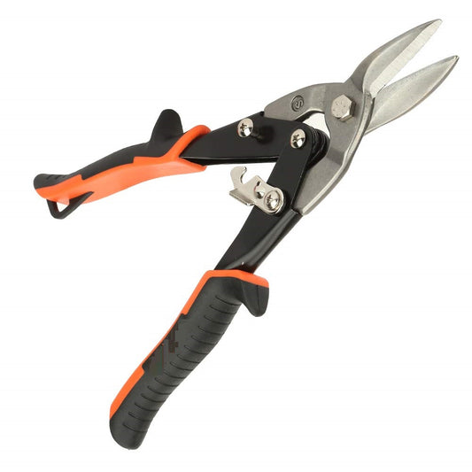 Cesoia per metallo lamiera forbici stagno per alluminio rame con impugnatura ergonomica 250 mm lame cromo vanadio