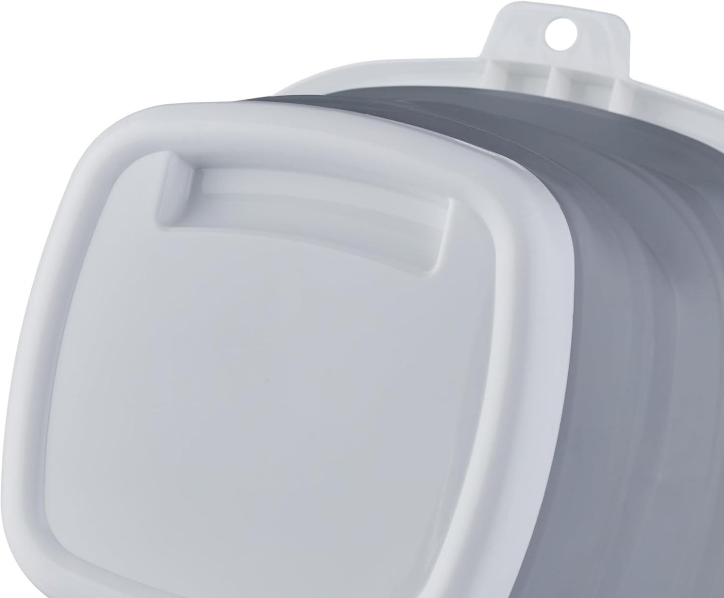 Secchio con maniglie multifunzionale portatile pieghevole da 7.5L