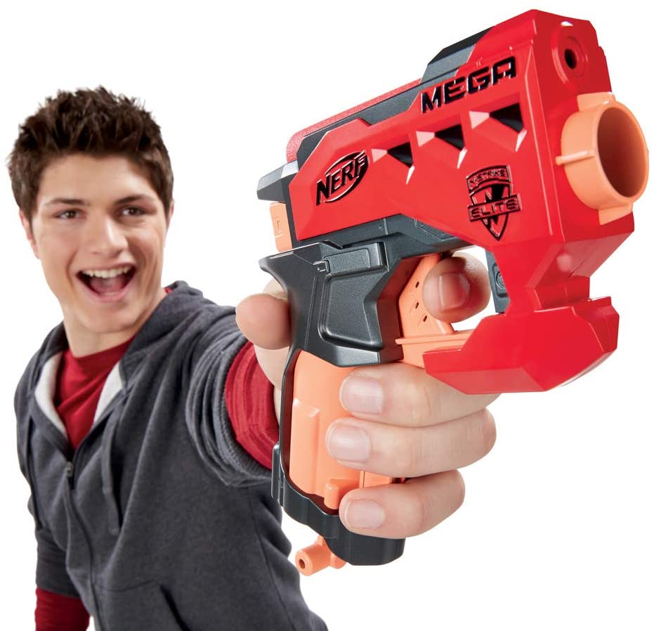 Hasbro - Pistola giocattolo Nerf N-Strike Elite MEGA BigShock