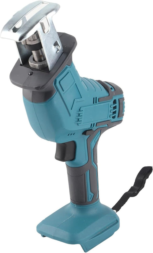 Seghetto Alternativo a Batteria 48V con 2 Batterie da 48V, 4 Lame Includi e Caricabatterie - Potente e Portatile per Legno, PVC e Metallo