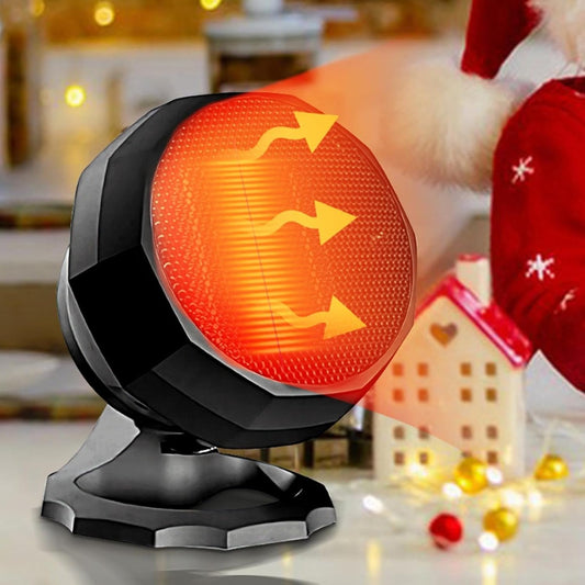 Stufa Elettrica da Tavolo 2000 W – Riscaldatore Portatile e Silenzioso con Riscaldamento Rapido per Ambienti Interni