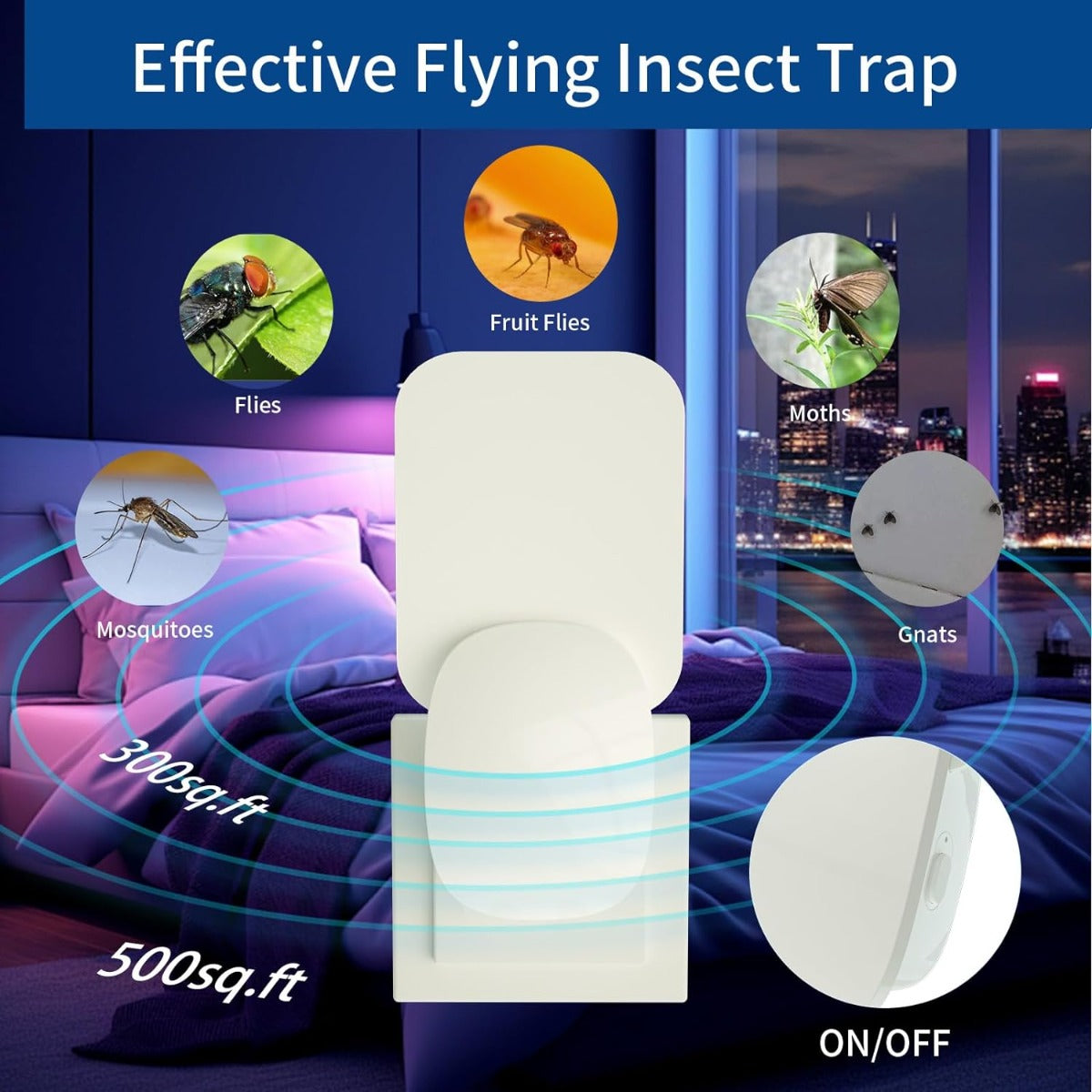 Trappola per Insetti da Interni