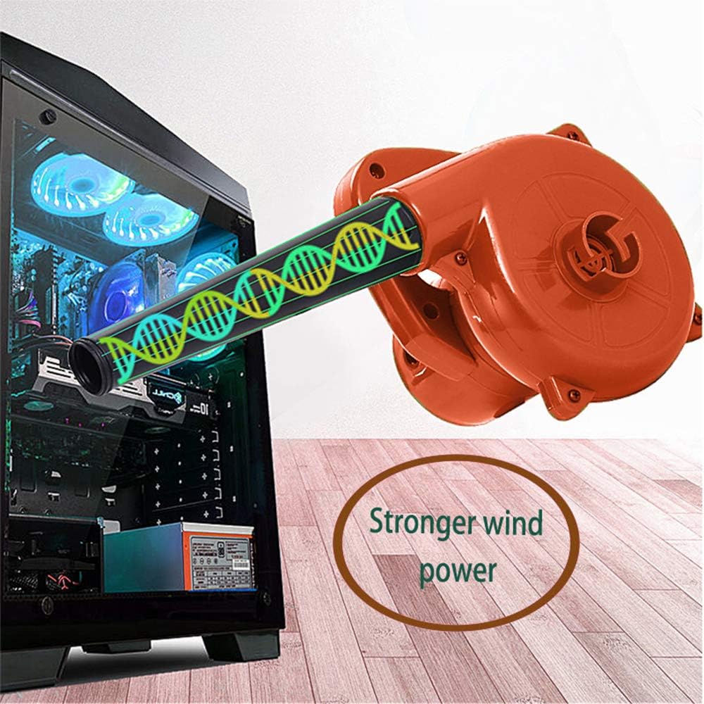 Aspirafoglie soffiatore per foglie aspirapolvere elettrico senza fili con batteria e caricabatterie