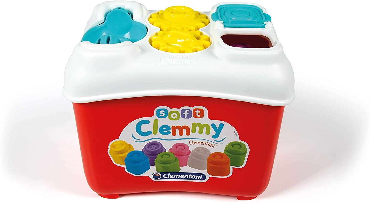Clementoni Clemmy Secchiello con mattoncini morbidi per lo sviluppo