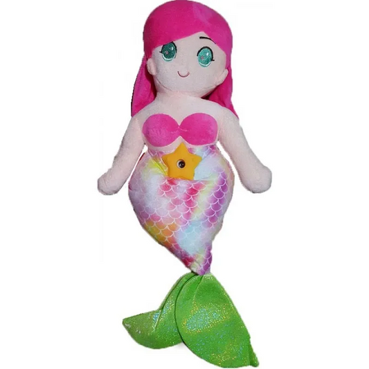 Puppy light Peluche Luminoso trasforma la tua stanza in un cielo notturno stellato sirena capelli rosa con luci notturne