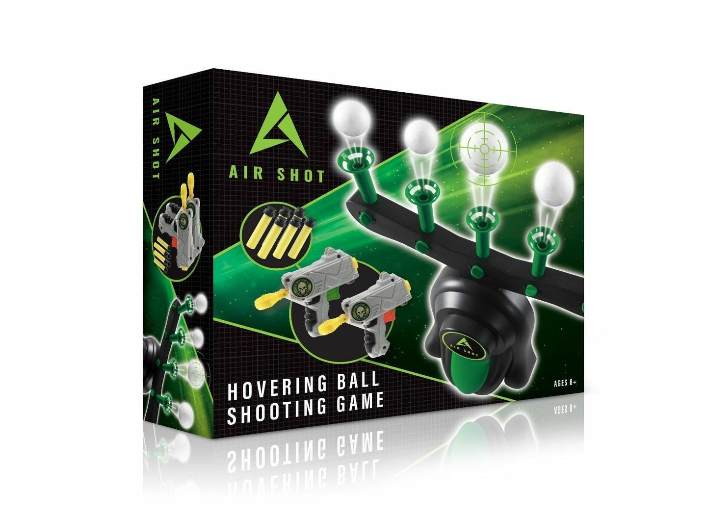 Air Shot il Gioco per bambini del tiro al Bersaglio fluttuante con doppia pistola per divertimento in famiglia