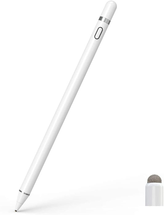 Penna touch per iPad lavora con android iOS 1.5mm pennino di rame USB ricaricabile penne per cellulari-apple