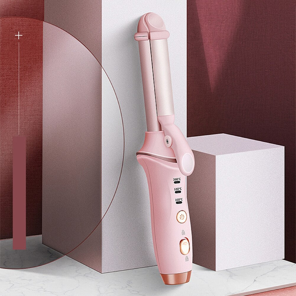 Piastra Ferro Arricciacapelli Professionale Portatile e Power bank  Rivestimento In Ceramica