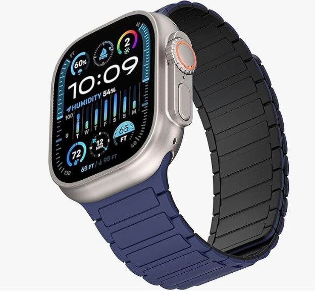 Orologio Intelligente S10 Ultra2 con Display da 2,01 Pollici, Funzione 7 in 1, GPS, Monitoraggio Salute e Notifiche Intelligenti