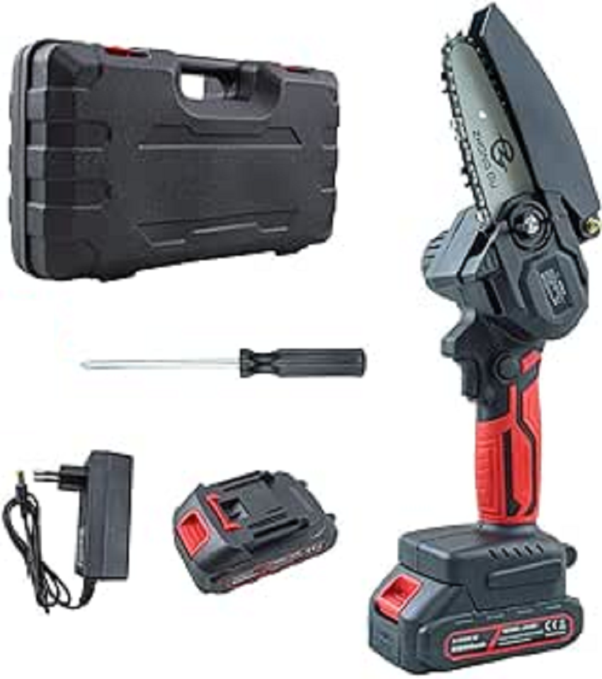 Mini motosega doppia batteria motosega elettrica da 48v più valigetta