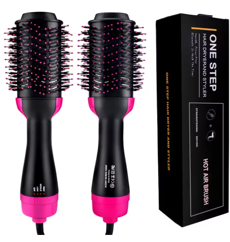 Spazzola ad Aria Calda 3 in 1 – Asciugacapelli, Styler e Volumizzatore con Tecnologia a Ioni