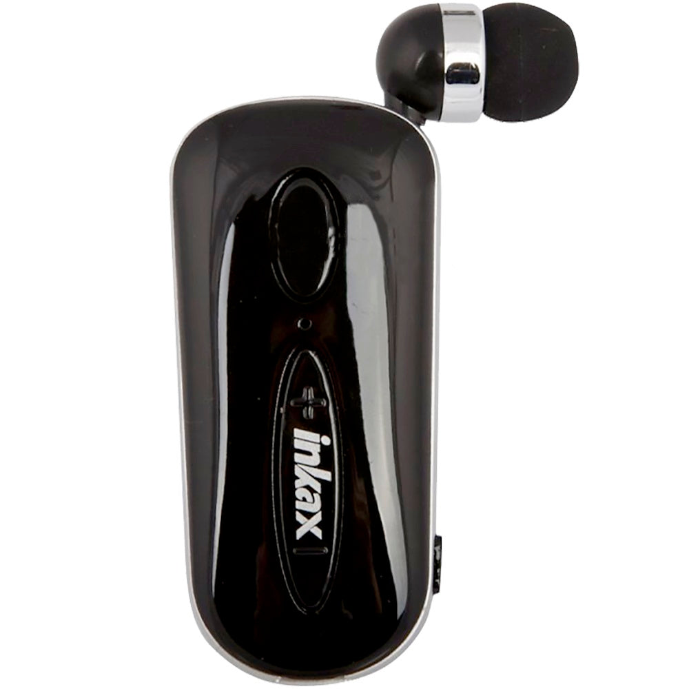 Inkax HP-08 Auricolari Bluetooth Cuffie Auto 8 Ore Conversazione Musica Chiamate Clip on