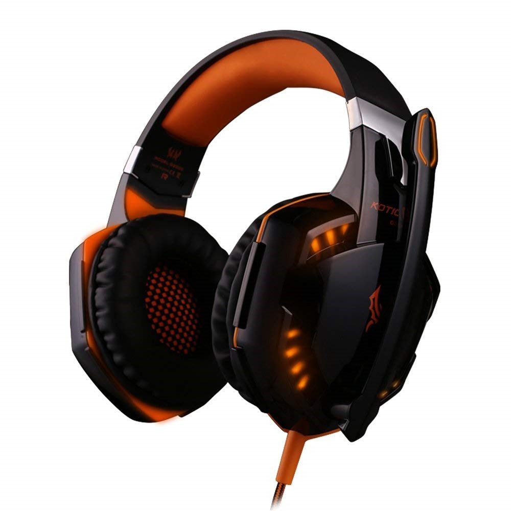 Cuffie Headset Gamer Kotion Each G2000 Professionali Con Volume Jack 3.5
