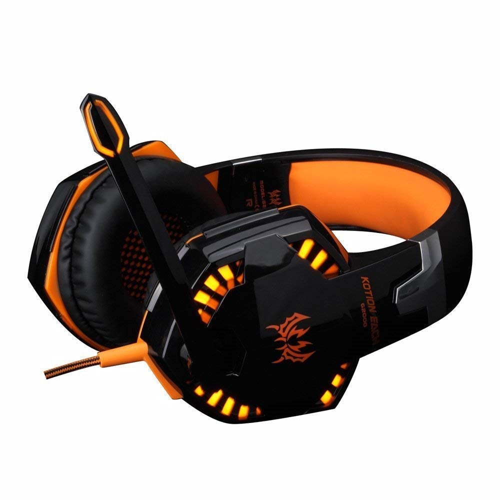 Cuffie Headset Gamer Kotion Each G2000 Professionali Con Volume Jack 3.5