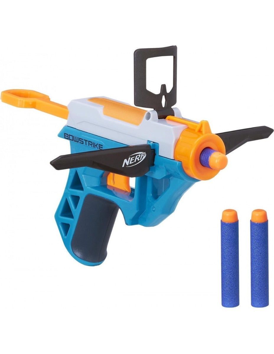 Sparacolpi giocattolo con tre colpi gioco bambini 8 anni BowStrike