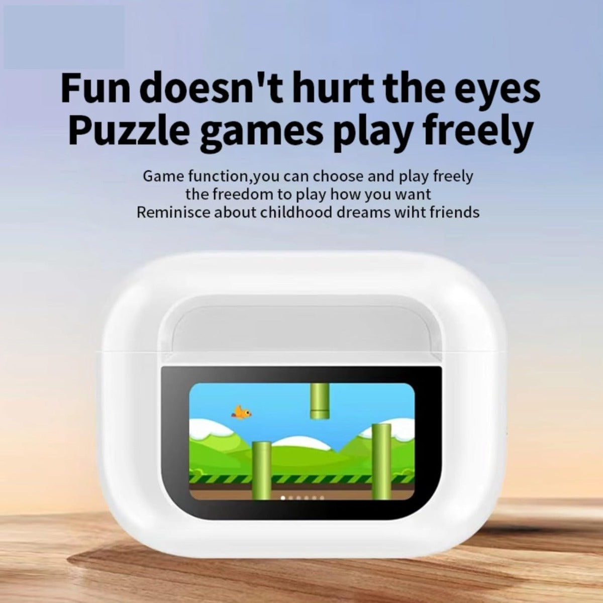 Auricolari Wireless con Touch Screen e Tecnologia ANC – Riduzione del Rumore di Fondo