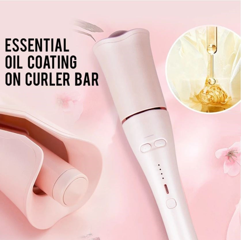 Ferro arricciacapelli automatica piastra per capelli ricci rotante automatico