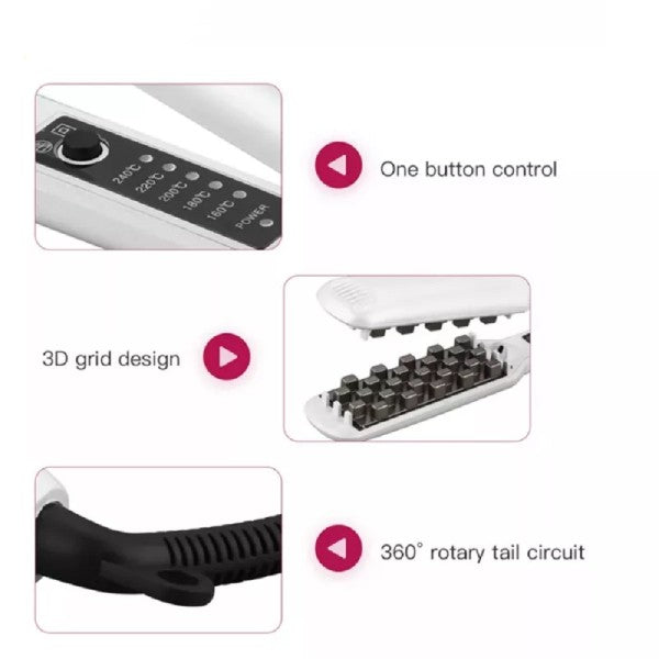 Piastra in ceramica tormalina per capelli ondulati professionale styling q-m377