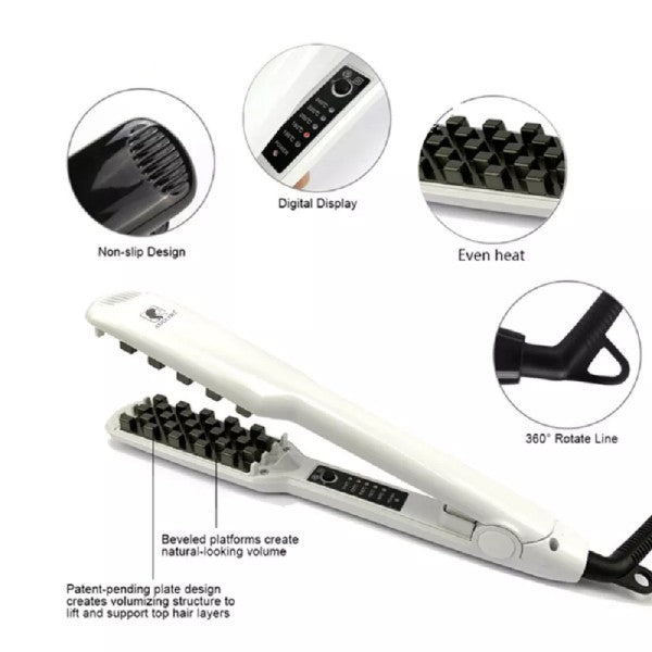 Piastra in ceramica tormalina per capelli ondulati professionale styling q-m377