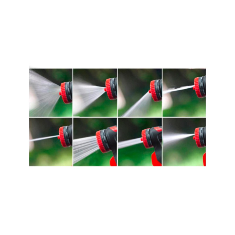 Pistola ad acqua multifunzione con serbatoio per sapone