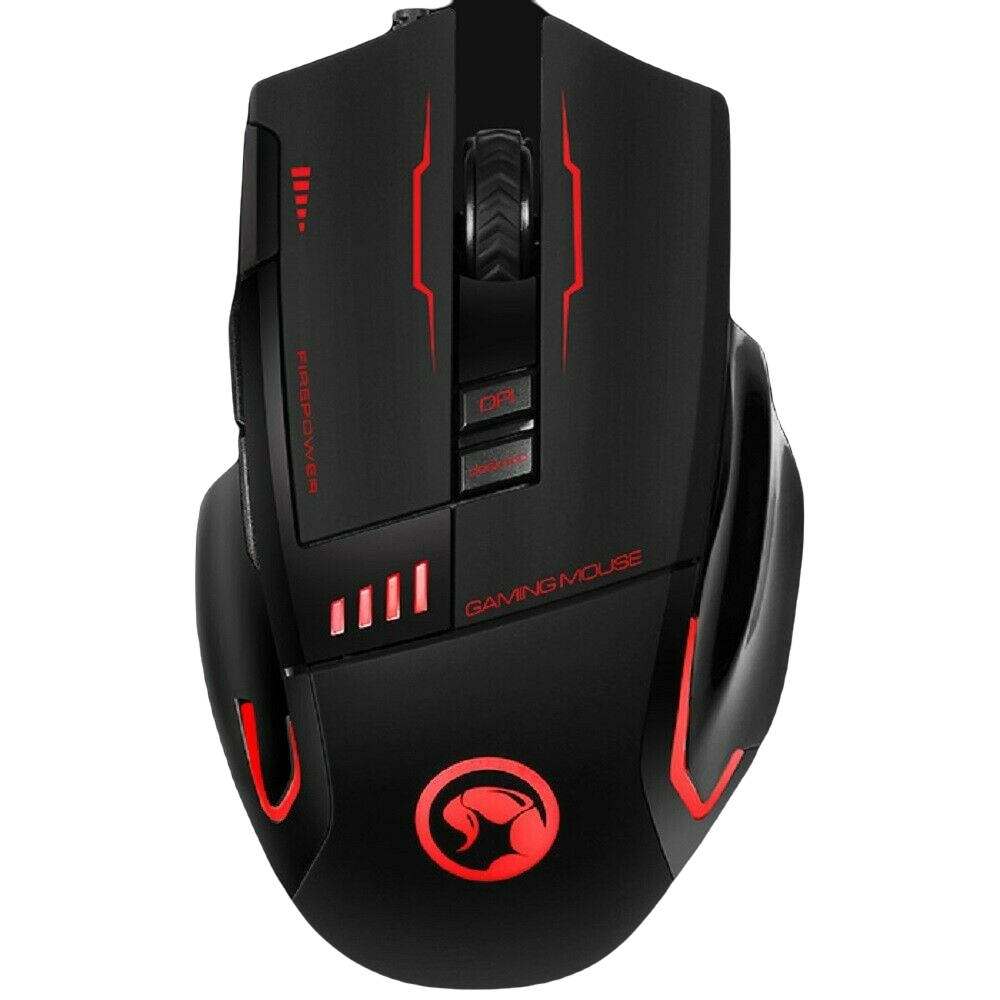 Marvo Scorpion G909H Mouse Gaming Ottico Retroilluminato Pc USB Luminoso