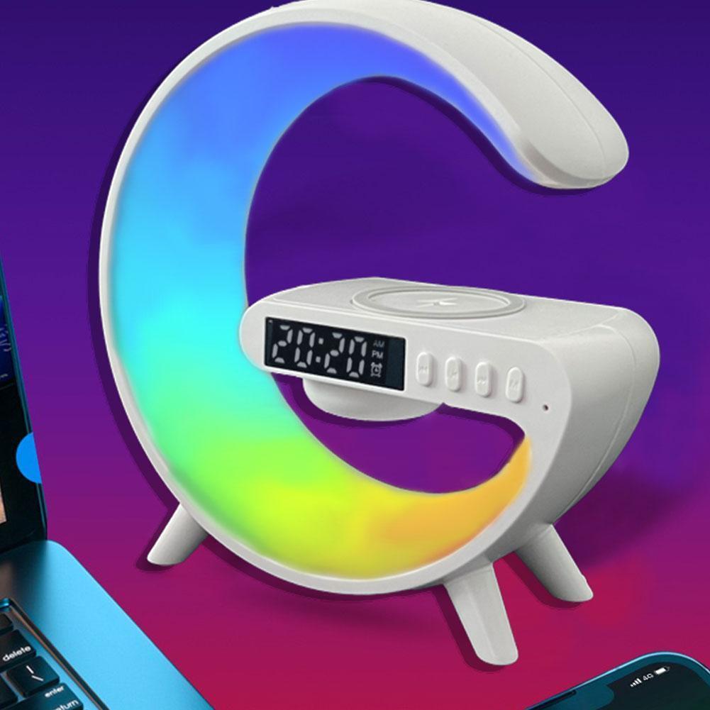 Lampada LED intelligente Bluetooth altoparlante caricabatterie wireless