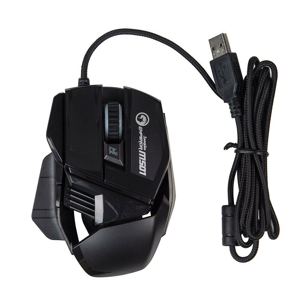 Mouse Gaming Per Game Con Filo Marvo M501 Pc Game Giochi Per Pc Ottico 2000DPI