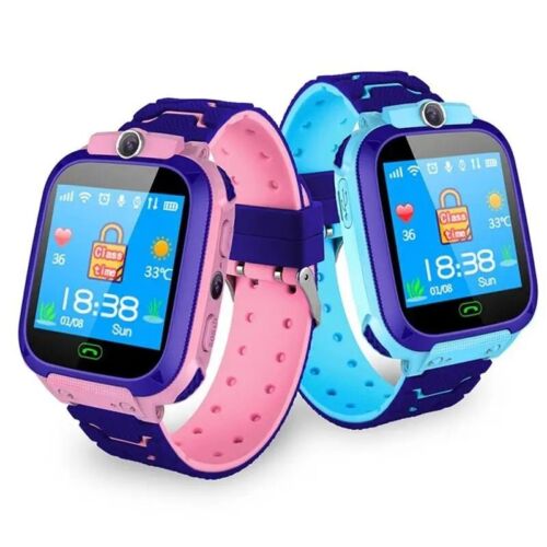 Smartwatch GPS per Bambini con Chiamate, Fotocamera, SOS, Torcia e Funzioni di Sicurezza