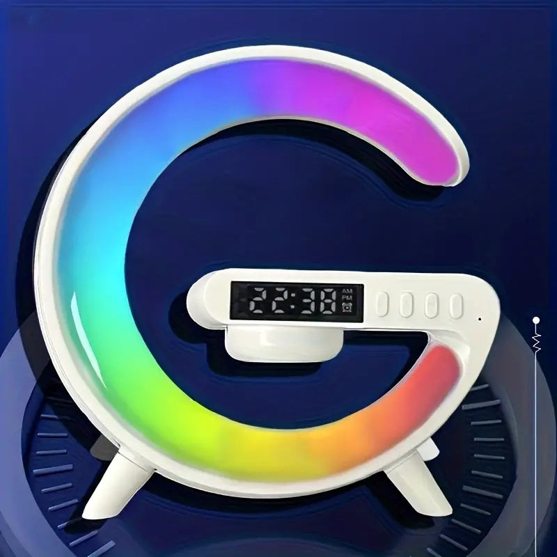 Lampada LED intelligente Bluetooth altoparlante caricabatterie wireless