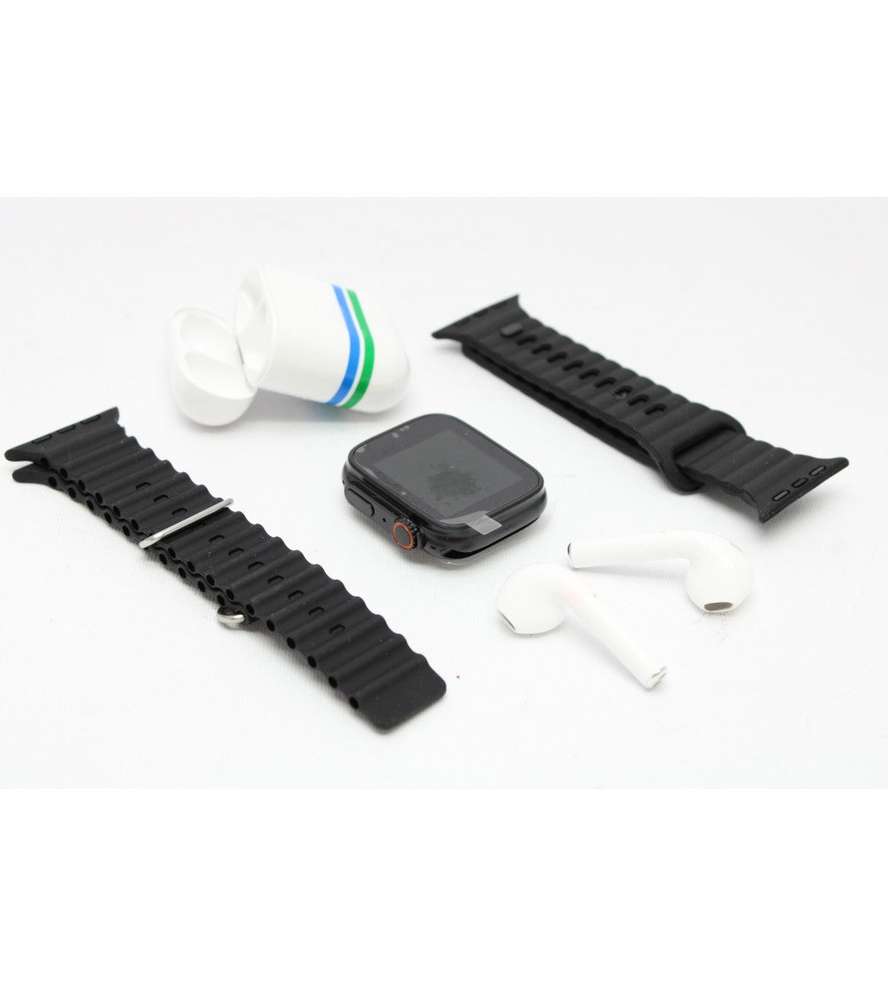 SA800 Ultra 2 Smartwatch con 2 Cinturini Intercambiabili e Auricolari Bluetooth