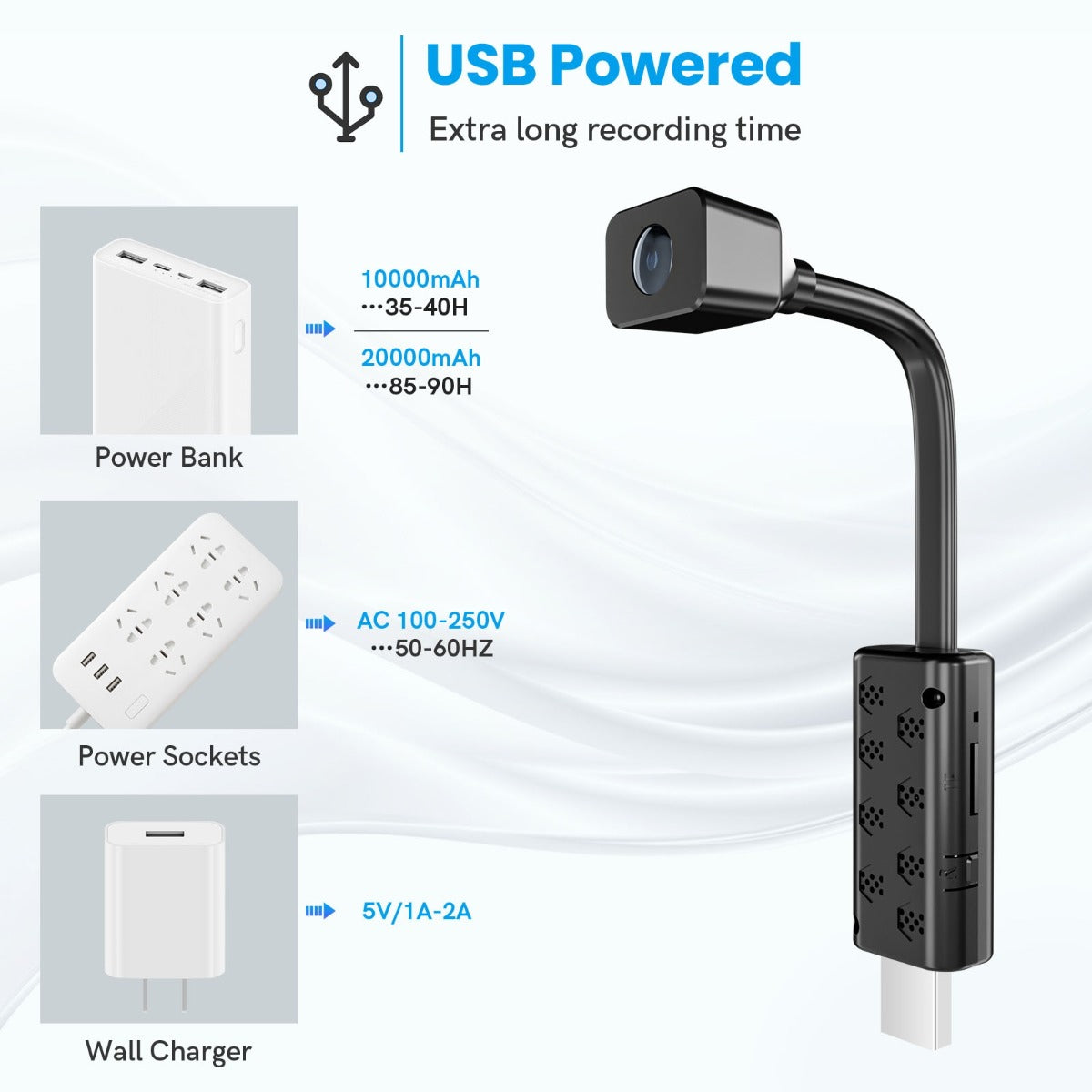 Mini telecamera wireless supporto remoto wifi hd webcam ir visione notturna smart camera