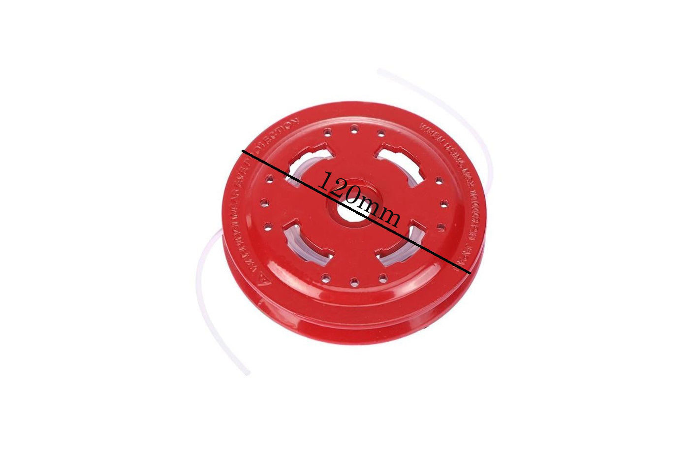 Piastra porta disco decespugliatore 120mm tagliaerba filo tosaerba