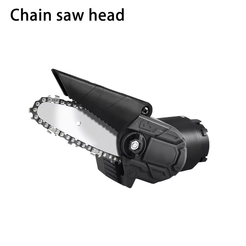 Kit 5 in 1 trapano avvitatore mini motosega soffiatore