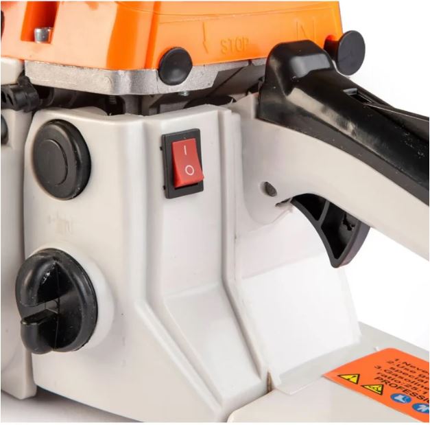 Motosega a Combustione 52cc 2 Tempi con Lama da 50 cm - Kit di Montaggio e Catena per Uso Professionale o DIY